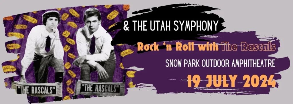 The Rascals & The Utah Symphony at Snow Park Outdoor Amphitheater